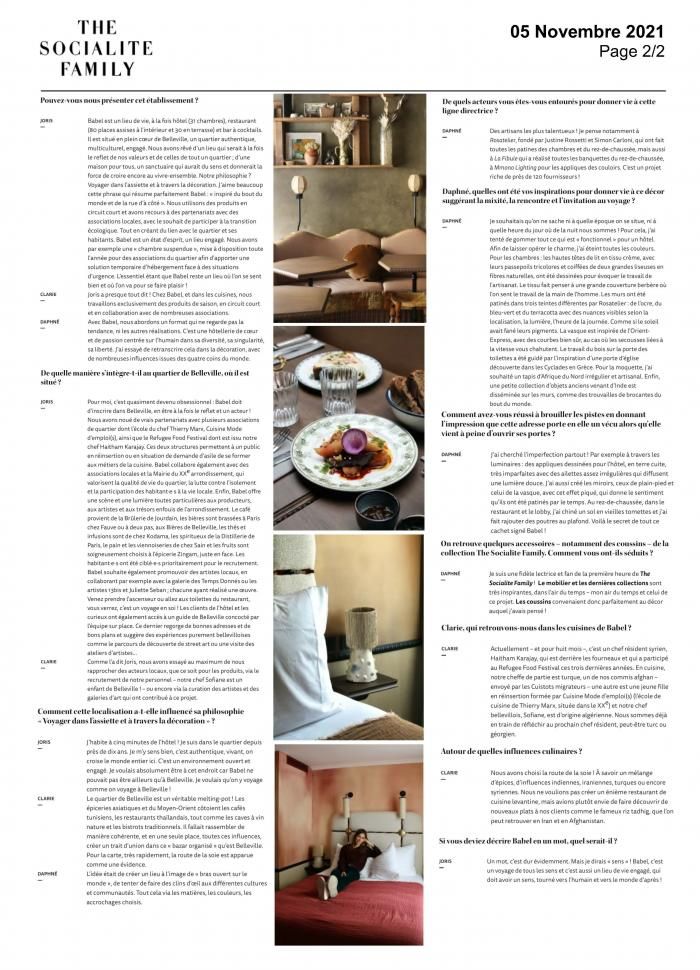 The socialite Family